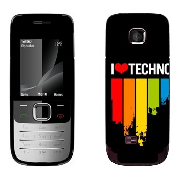   «I love techno»   Nokia 2730