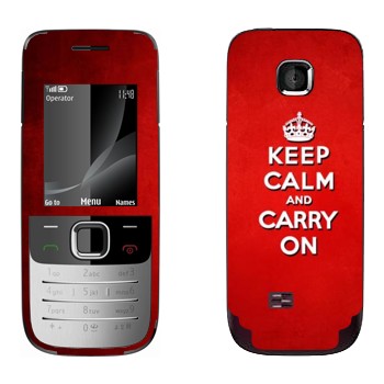   «Keep calm and carry on - »   Nokia 2730