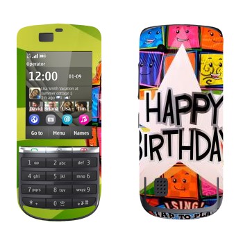   «  Happy birthday»   Nokia 300 Asha