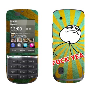   «Fuck yea»   Nokia 300 Asha