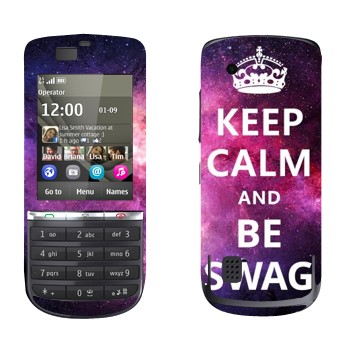   «Keep Calm and be SWAG»   Nokia 300 Asha