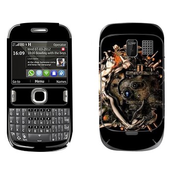   «Ghost in the Shell»   Nokia 302 Asha
