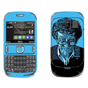   «Kurt Vonnegut : Got to be kind»   Nokia 302 Asha