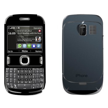   «- iPhone 5»   Nokia 302 Asha