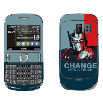   « : Change into a truck»   Nokia 302 Asha