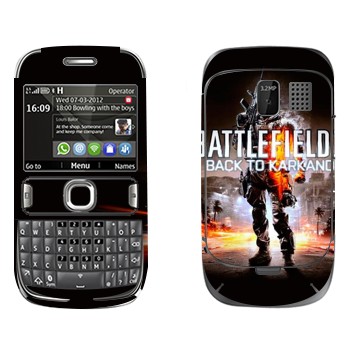   «Battlefield: Back to Karkand»   Nokia 302 Asha