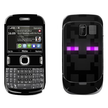   « Enderman - Minecraft»   Nokia 302 Asha