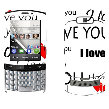   «I Love You -   »   Nokia 303 Asha