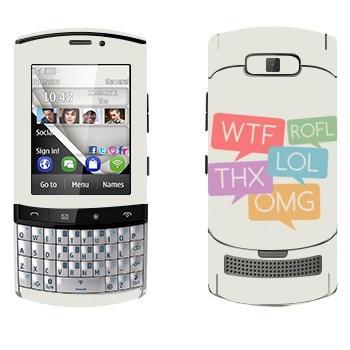   «WTF, ROFL, THX, LOL, OMG»   Nokia 303 Asha