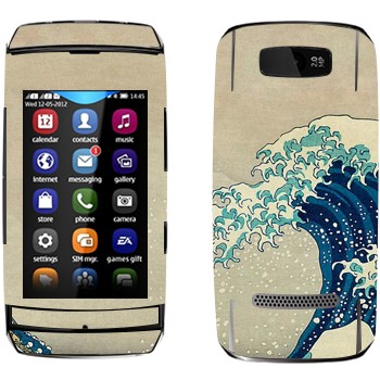   «The Great Wave off Kanagawa - by Hokusai»   Nokia 305 Asha