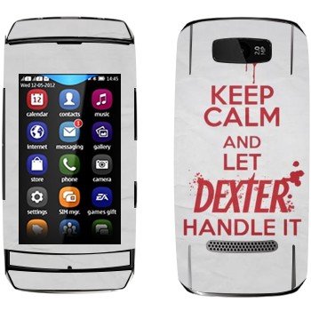   «Keep Calm and let Dexter handle it»   Nokia 305 Asha