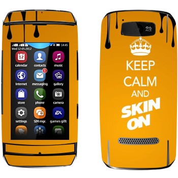   «Keep calm and Skinon»   Nokia 305 Asha
