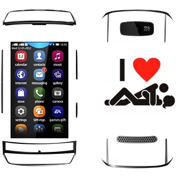   « I love sex»   Nokia 305 Asha