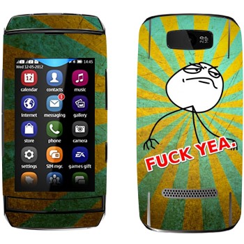   «Fuck yea»   Nokia 305 Asha