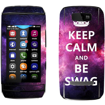  «Keep Calm and be SWAG»   Nokia 305 Asha