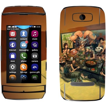   «One Piece - »   Nokia 306 Asha