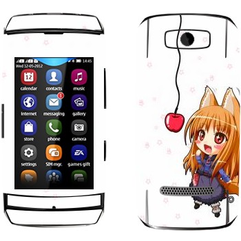   «   - Spice and wolf»   Nokia 306 Asha