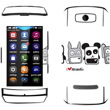   «  - Kawaii»   Nokia 306 Asha