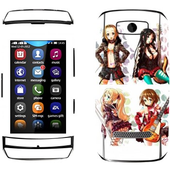   « ,  ,  ,   - K-on»   Nokia 306 Asha