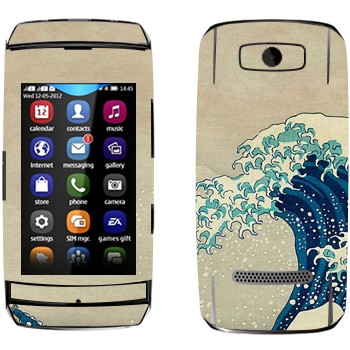   «The Great Wave off Kanagawa - by Hokusai»   Nokia 306 Asha