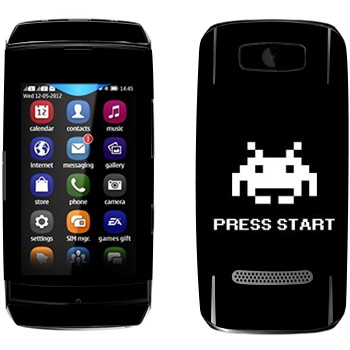   «8 - Press start»   Nokia 306 Asha