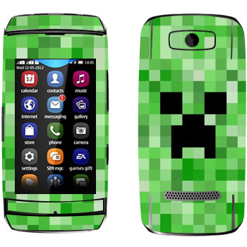   «Creeper face - Minecraft»   Nokia 306 Asha