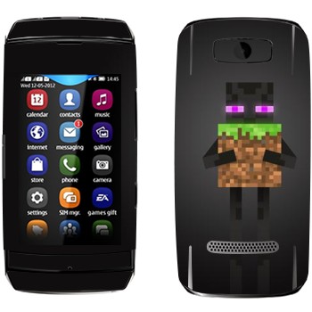   «Enderman - Minecraft»   Nokia 306 Asha