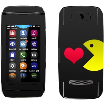   «I love Pacman»   Nokia 306 Asha