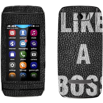   « Like A Boss»   Nokia 306 Asha