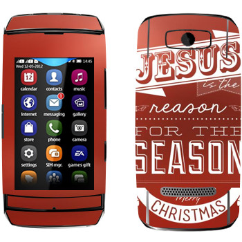   «Jesus is the reason for the season»   Nokia 306 Asha
