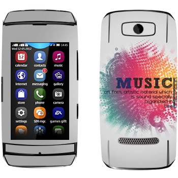   « Music   »   Nokia 306 Asha