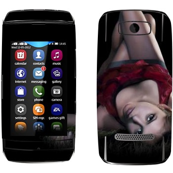   «  -  »   Nokia 306 Asha