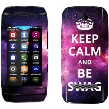   «Keep Calm and be SWAG»   Nokia 306 Asha