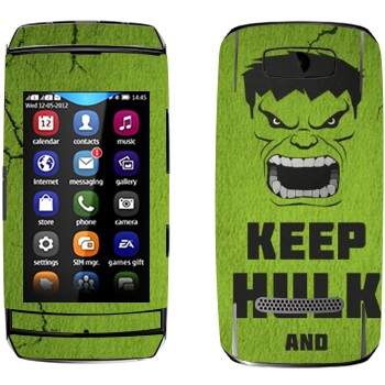   «Keep Hulk and»   Nokia 306 Asha