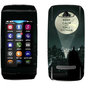   «Keep calm and call Batman»   Nokia 306 Asha