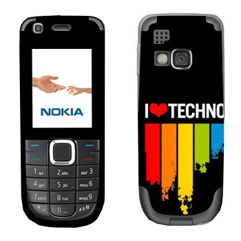   «I love techno»   Nokia 3120C