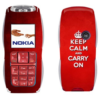   «Keep calm and carry on - »   Nokia 3220