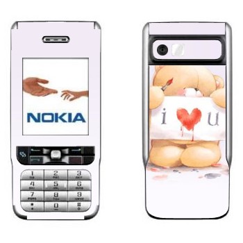   «  - I love You»   Nokia 3230