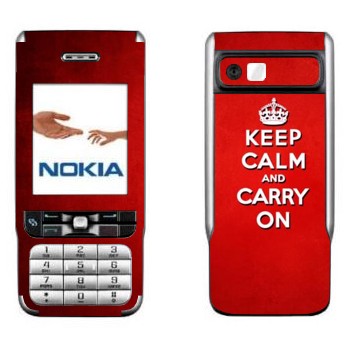   «Keep calm and carry on - »   Nokia 3230