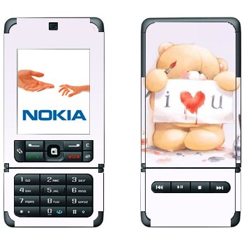   «  - I love You»   Nokia 3250