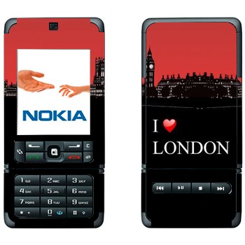   «I love London»   Nokia 3250