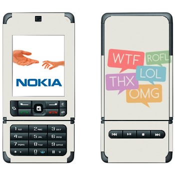   «WTF, ROFL, THX, LOL, OMG»   Nokia 3250