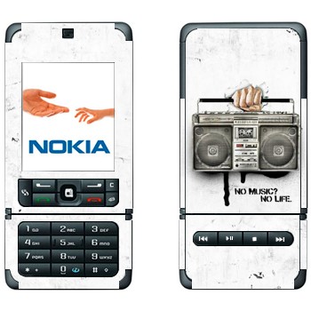   « - No music? No life.»   Nokia 3250