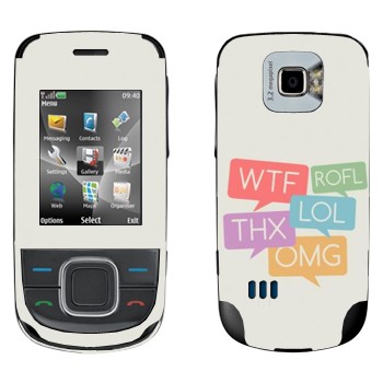   «WTF, ROFL, THX, LOL, OMG»   Nokia 3600