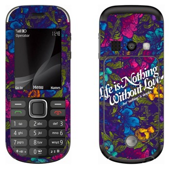   « Life is nothing without Love  »   Nokia 3720