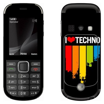  «I love techno»   Nokia 3720
