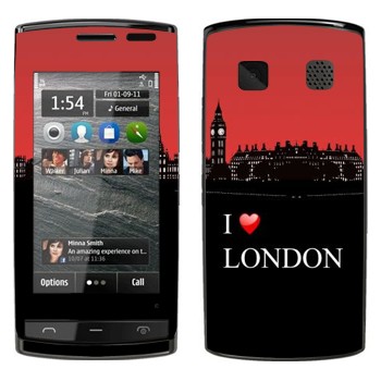   «I love London»   Nokia 500