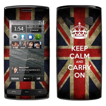   «Keep calm and carry on»   Nokia 500