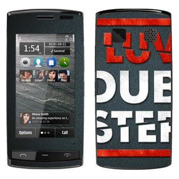   «I love Dubstep»   Nokia 500