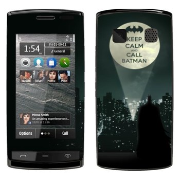   «Keep calm and call Batman»   Nokia 500